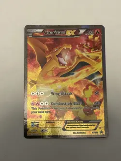 Moderately Played Charizard EX - XY121 - XY Promos (PR) Full Art MP Rare Card - Image 2