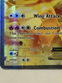 Moderately Played Charizard EX - XY121 - XY Promos (PR) Full Art MP Rare Card - Image 4