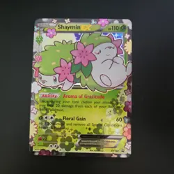 Pokemon TCG Shaymin EX XY148 XY Generations Black Star Promo Holo Card - Image 1