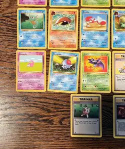 Pokemon TCG 1999 - Fossil Set LOT of 32 Cards (ALL Uncommons + Commons from Set) - Image 4