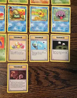 Pokemon TCG 1999 - Fossil Set LOT of 32 Cards (ALL Uncommons + Commons from Set) - Image 5