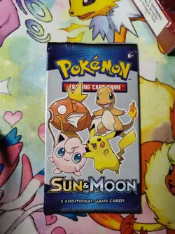 Pokemon Sun & Moon 3 Card Pack General Mills Sample Fun Fruit Roll Up Promo Pack - Image 1