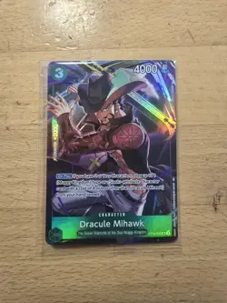 Dracule Mihawk (Illustration Box Vol.4) ST12-003 One Piece Promotion Cards Foil - Image 1