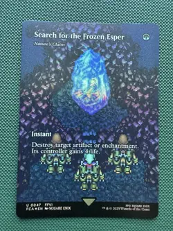 Search for the Frozen Esper - Nature's Claim (Showcase) Foil - Image 1