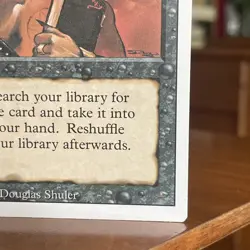 Magic the Gathering Revised Edition Demonic Tutor MTG - Image 3