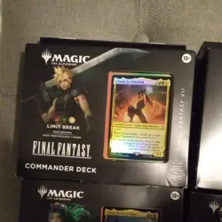 MTG Final Fantasy Commander Deck Set of 4 - Image 2