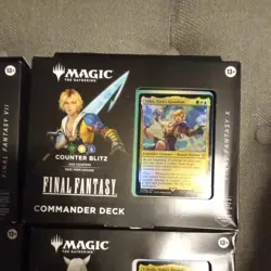 MTG Final Fantasy Commander Deck Set of 4 - Image 3