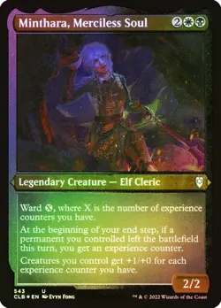 NM Etched Foil Minthara, Merciless Soul, MTG, Baldur's Gate, Magic, 543 - Image 1