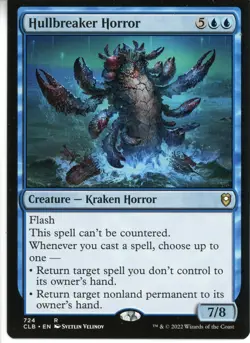 2022 Magic the Gathering Hullbreaker Horror Creature Kraken Horror Near Mint - Image 1
