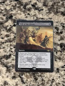 Will of the Abzan (Extended Art) Commander: Tarkir: Dragonstorm Regular - Image 1
