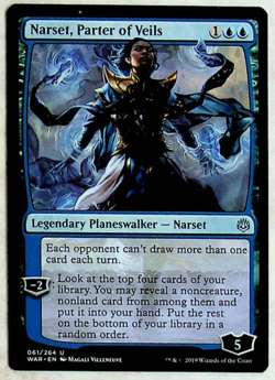 Narset, Parter of Veils - War of the Spark - 2019 - Magic the Gathering - Image 1