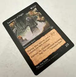 MTG X1 * Harbinger of Night X1 Near Mint Mirage Regular Rare SellbyCyn - Image 3
