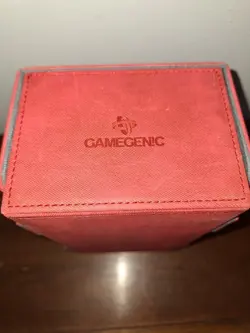 *DECK BOX* Gamegenic Stronghold 200+ Convertible -*RED*- MTG * POKEMON - Image 4