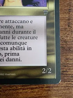 MTG ⭐Angus Mackenzie ITALIAN⭐ ⭐Legends VLP+/NM⭐ ⭐10 Real HQ pics ⭐Vintage Magic - Image 5