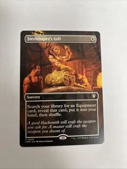 Steelshaper's Gift Borderless MTG Commander Masters - Image 1