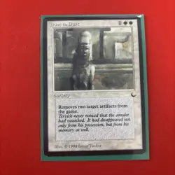 Dust to Dust The Dark Regular MTG Magic The Gathering 1994 - Image 3