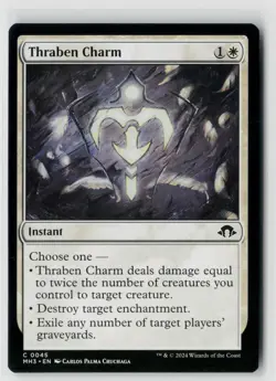 MTG Modern Horizons 3 Thraben Charm x4 NM Common - Image 1