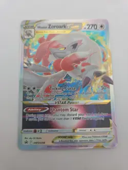 Hisuian Zoroark VSTAR SWSH298 Holo Pokemon Black Star Promo - Image 2
