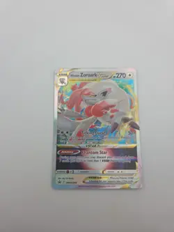 Hisuian Zoroark VSTAR SWSH298 Holo Pokemon Black Star Promo - Image 3