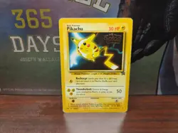 Pokemon Pikachu #4 Black Star Promo WB Pokemon First Movie - Image 1