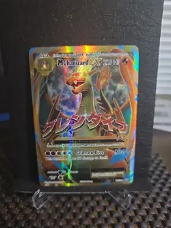 Pokemon TCG XY Evolutions Mega Charizard EX 101/108 MP Full Art Ultra Rare Card - Image 1