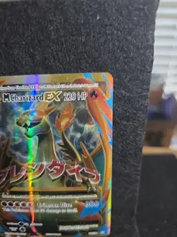 Pokemon TCG XY Evolutions Mega Charizard EX 101/108 MP Full Art Ultra Rare Card - Image 5