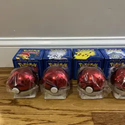 New Sealed Pokemon 23k Burger King Gold Plated Trading Card Set Blue Lot Of 6 - Image 3
