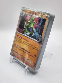Team Rocket's Tyranitar 096/182-Pokemon: Destined Rivals Stamped Promo (Sealed) - Image 2