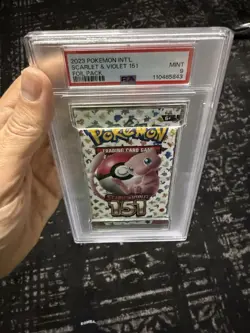 Pokemon 151 Authentic Sealed Booster Pack English PSA 9 Mint - Image 3