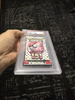 Pokemon 151 Authentic Sealed Booster Pack English PSA 9 Mint - Image 4