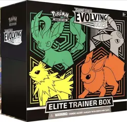 Pokemon TCG Sword & Shield Evolving Skies Elite Trainer Box ETB Factory Sealed - Image 1