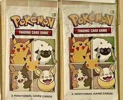 New Pokemon 25th Anniversary Cinnamon Toast Crunch Cereal Promo Pack Lot of 2 - Image 1