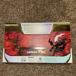 Pokemon Darkrai VSTAR Premium Collection Box 8 Booster Packs NEW SEALED - Image 2