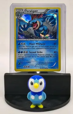 2014 Pokemon TCG XY Phantom Forces Feraligatr Reverse Holo Rare 17/119 LP - Image 1