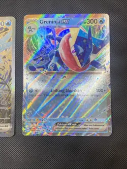 Pokemon TCG Greninja EX 132 SVP Promo & Greninja EX 041/142 / Near Mint Holo - Image 3