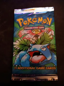 1999 Pokemon Base Set Booster Pack FACTORY SEALED | WOTC - Image 5