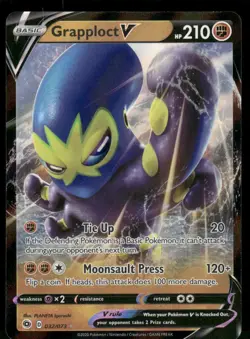 Grapploct V 32/73 Ultra Rare Holo NM Pokemon Champion's Path - Image 1