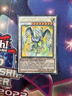 (YBL) Stardust Spark Dragon - YF05-EN001 - Ultra Rare - Limited Edition LP - Image 1