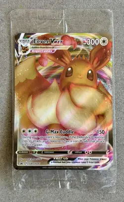Sealed Pokemon Eevee VMAX SWSH087 SWSH: Sword & Shield Holo Promo Rare Card - Image 1