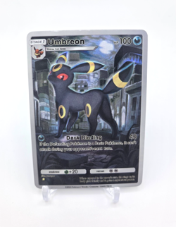Custom HOLO UMBREON Card UMBREON Trading Card READ DESCRIPTION BELOW - Image 1