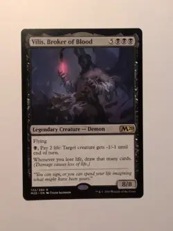 Vilis, Broker of Blood, Core Set 2020, Magic The Gathering, NM Rare Card - Image 1