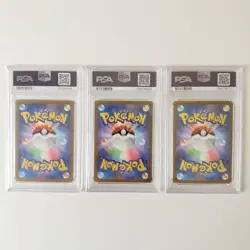PSA 10 Pokemon Card Bulbasaur Charmander Squirtle ex AR Promo Special Deck Set - Image 2
