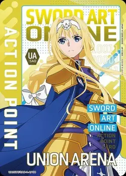 Union Arena UA15BT/SAO-1-AP08 Action point card Alice AP Japanese - Image 1