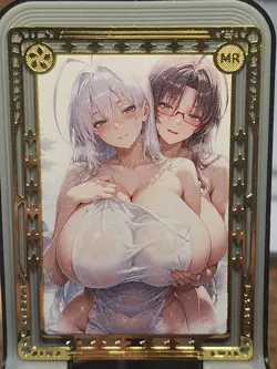 Alisa Maria Kujou Anime Waifu Metal Card Anime Waify Goddess Story MR TCG - Image 1