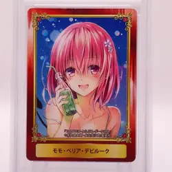 MOMO BELIA DEVILUKE To LOVE Ru JUMP FAIR SELECTION Japanese TCG Card PSA 9 - Image 2