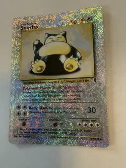 Pokemon TCG Snorlax Legendary Collection Reverse Holo Card 64/110 MP Condition - Image 1