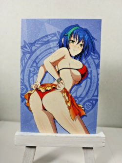Xenovia Quarta High School DxD Dress Up Anime Waifu Matte Foil Girl Card Nurse - Image 1