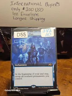 MTG Aetherdrift DFT-382 - UNSTOPPABLE PLAN!! Anime Destiny Awaits Buyer!! - Image 1