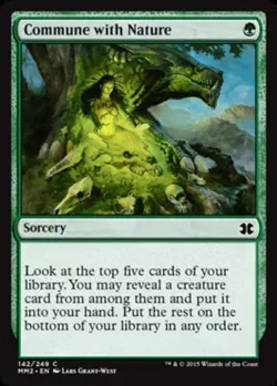 Commune with Nature - Modern Masters 2015 #142/249 MTG Magic The Gathering - Image 1