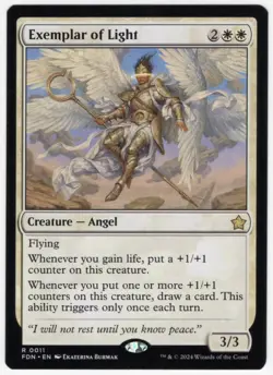 MTG Foundations R Exemplar of Light #0011 - Image 1